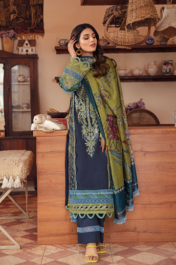 Blue-musk Rang Rasiya Online Luxury Lawn 2022
